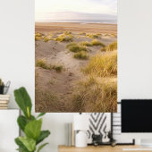 Holkham Beach Sanddünen, Küste von Norfolk Poster (Heimbüro)