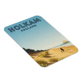 Holkham Norfolk England Reise Magnet (Rechte Seite)