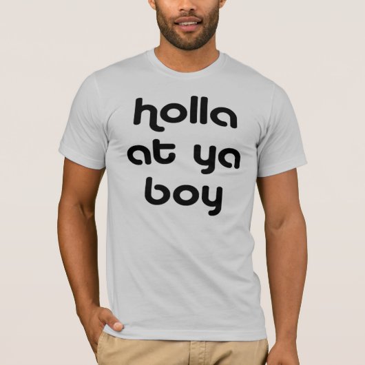 Holla an ya Jungen 4,0 T-Shirt (Vorderseite)