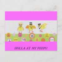 HOLLA BEI MEINEN PEEPS!