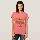 HOLLA BEI MEINEN PEEPS! T-Shirt (Vorne ganz)