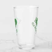 Holla, die Waldfee! German Saying Glas (Rechts)