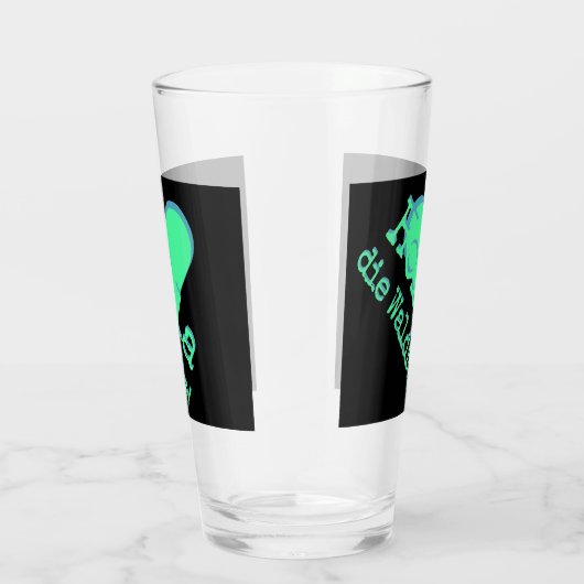 Holla, die Waldfee! Spruch Glas (Rechts)