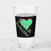 Holla, die Waldfee! Spruch Glas (Rückseite)