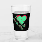 Holla, die Waldfee! Spruch Glas (Vorderseite)