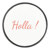 Holla ! Eishockey Puck (Vorderseite)