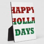 Holla-Tage Fotoplatte (Seite)