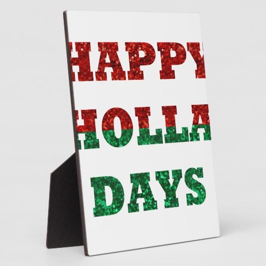 Holla-Tage Fotoplatte (Seite)