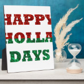 Holla-Tage Fotoplatte (Seite)