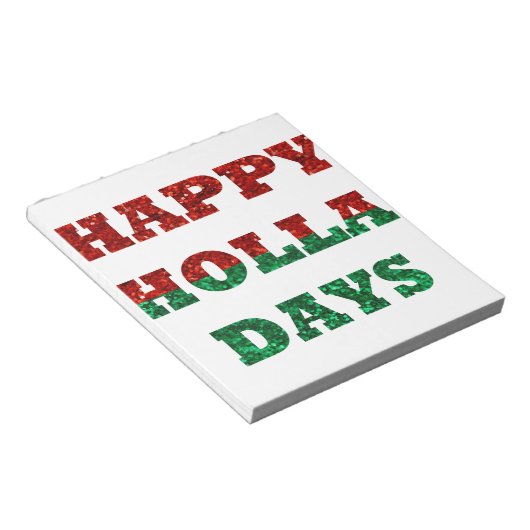 Holla-Tage Notizblock (angewinkelt)