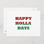 Holla-Tage Postkarte (Vorne/Hinten)