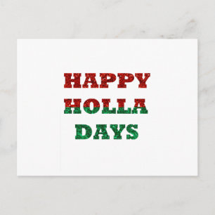 Holla-Tage Postkarte
