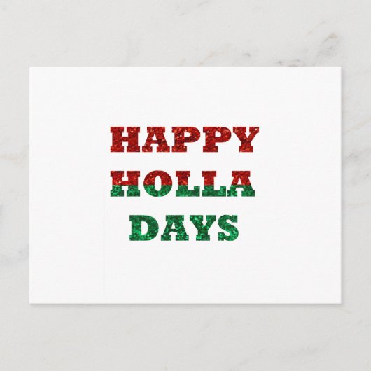 Holla-Tage Postkarte (Vorderseite)