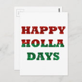 Holla-Tage Postkarte (Vorne/Hinten)