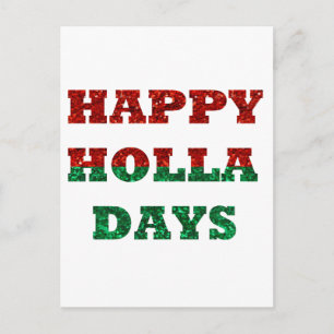 Holla-Tage Postkarte