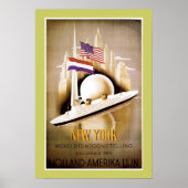 Holland America Line New York Poster (Vorne)