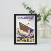 Holland America Line Postkarte (Stehend Vorderseite)