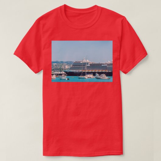 Holland America Nieuw Statendam Cruise Ship in Mon T-Shirt (Design vorne)