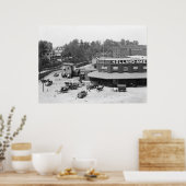 Holland American Docks: 1900 Poster (Küche)