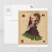 Holland & Belgien Postkarte (Vorne/Hinten)