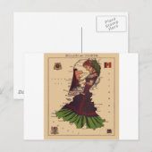 Holland & Belgien Postkarte (Vorne/Hinten)