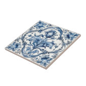 Holland Blue Tulip Pattern Fliese (Seite)