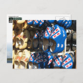 Holland Clogs Foto Postcard Postkarte (Vorne/Hinten)
