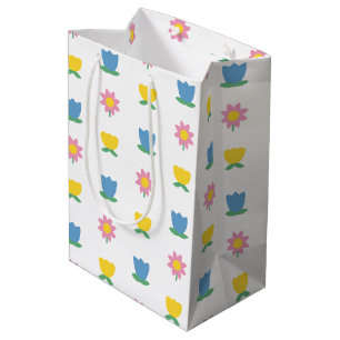 Holland Days Tulip Spring Folk Floral Oaster Mittlere Geschenktüte