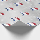 Holland Flag Map Geschenkpapier (Ecke)