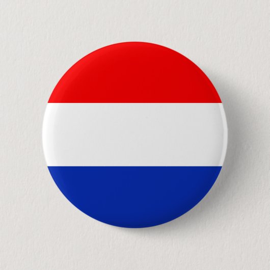 Holland-Flagge Button (Vorderseite)