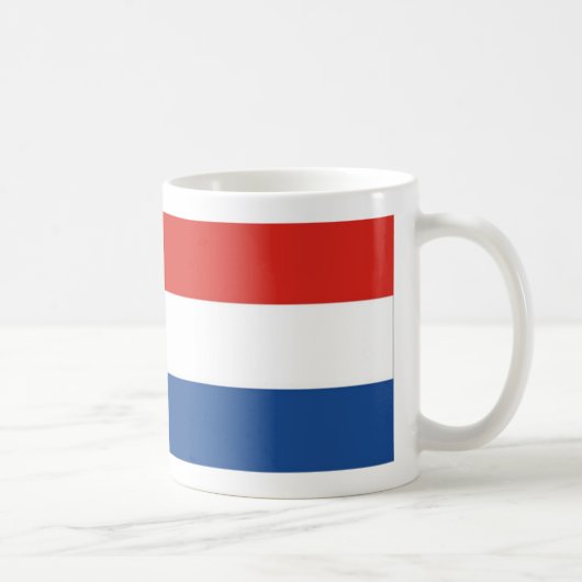 Holland-Flaggen-Kaffee-Tasse Kaffeetasse (Rechts)