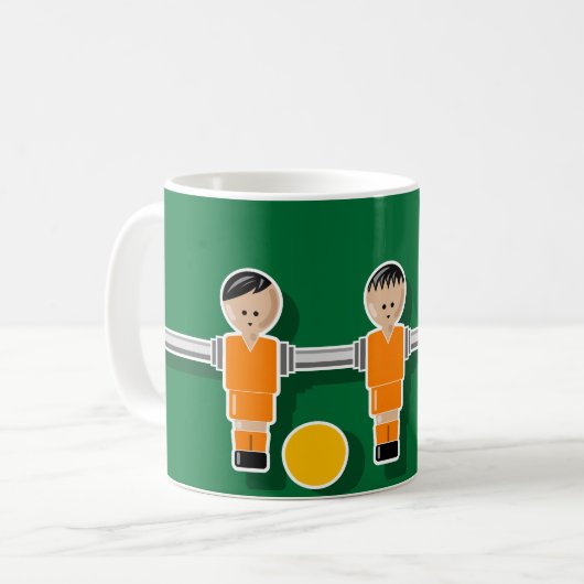 Holland foosball kaffeetasse (Vorderseite Links)