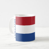 HOLLAND FOOTBALL KAFFEETASSE (Vorderseite Links)