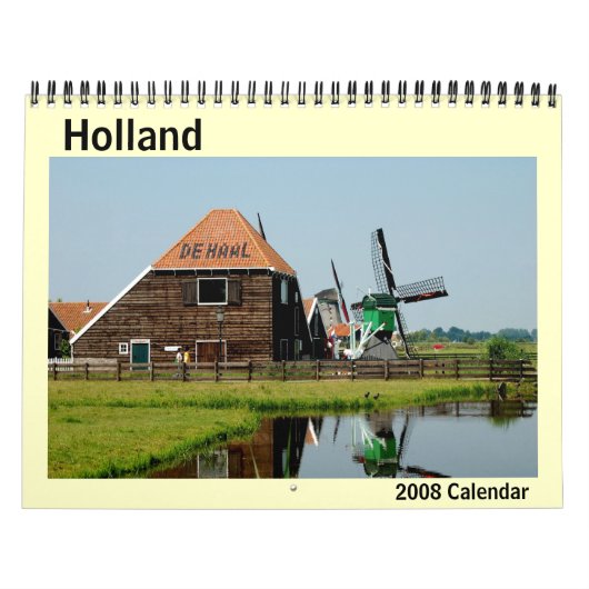 Holland-Foto-Kalender 2008 Kalender (Titelbild)