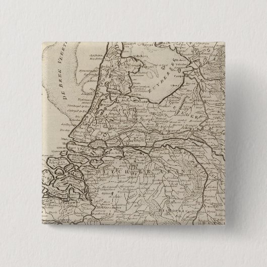 Holland, Friesland, Groningen, Overyssel Button (Vorderseite)