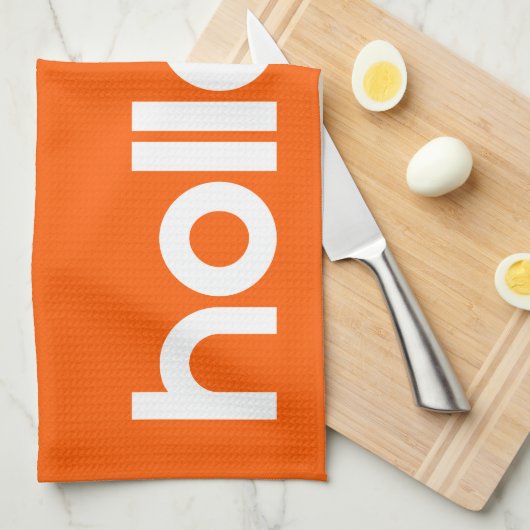 Holland Geschirrtuch (Viertel Falte)