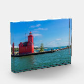 Holland Harbor Lighthouse Fotoblock (Links)