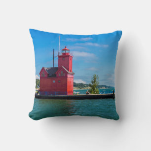 Holland Harbor Lighthouse Kissen
