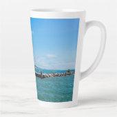 Holland Harbor Lighthouse Milchtasse (Rechts)