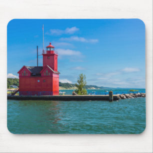 Holland Harbor Lighthouse Mousepad