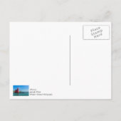 Holland Harbor Lighthouse Postcard Postkarte (Rückseite)