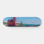 Holland Harbor Lighthouse Skateboard (Horizontal)