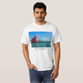 Holland Harbor Lighthouse T - Shirt (Vorne ganz)