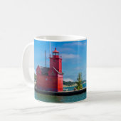 Holland Harbor Lighthouse Tasse (Vorderseite Links)