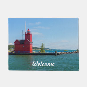Holland Harbour Lighthouse Fußmatte