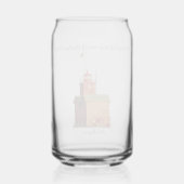 Holland Harbour South Pierhead Light glass Dosenglas (Rückseite)