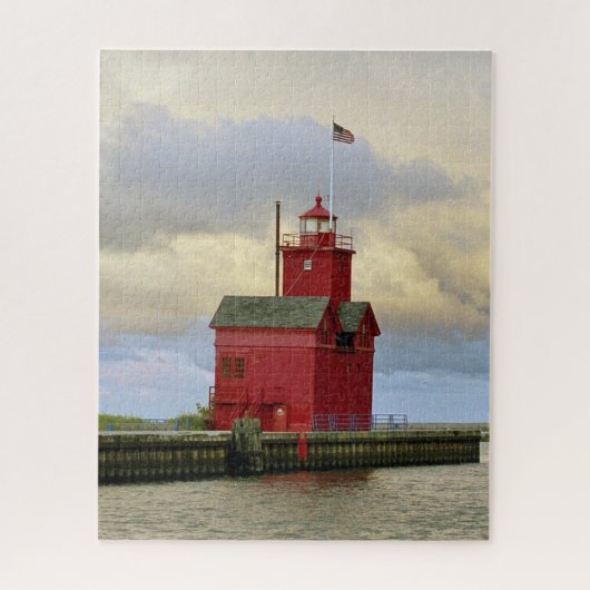 Holland Harbour South Pierhead Light Puzzle (Vertikal)