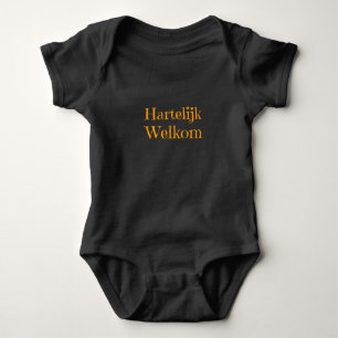 Holland - Herzlich Willkommen Willkommen bei Baby Strampler