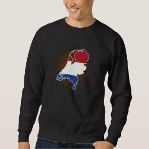 Holland-Holland-Karte Sweatshirt
