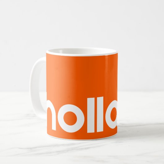 Holland Kaffeetasse (Vorderseite Links)